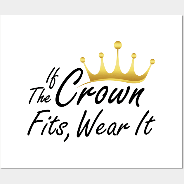 If The Crown Fits Wear It - Ranboo My Beloved Wall Art by EleganceSpace